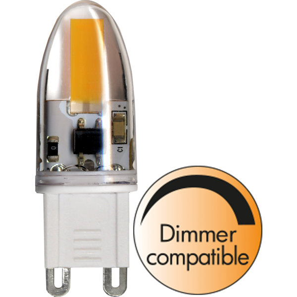 LED lampa G9 | Halo LED | 1.6W | dimbar [Star Trading] 361255 - 1