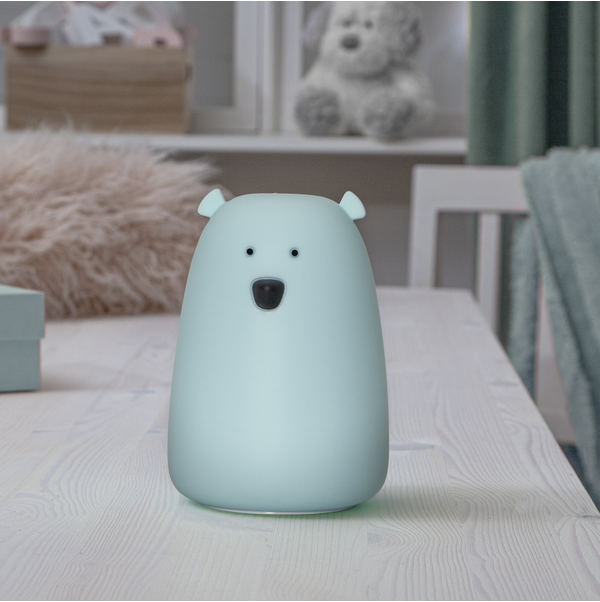 LED nattlampa | Big Bear | blå [Star Trading] 361731 - 2