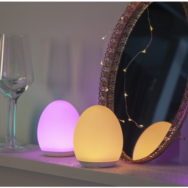 LED oval nattlampa | RGB+W [Star Trading] 361729 - 4