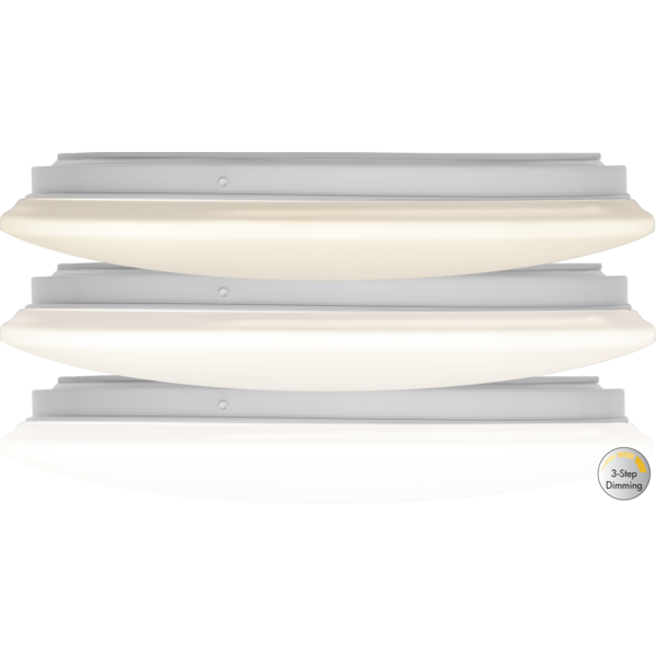 LED plafond Ø33cm  | 3000K | 3-stegsdimmer [Star Trading]⭐ 361735 - 1