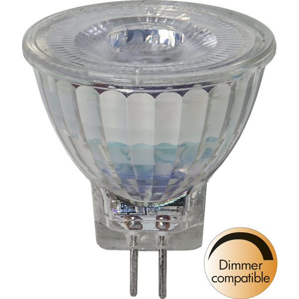 LED spotlight GU4 dimbar | MR11 | glas | 2700K | 4W (35W) [Star Trading] 361938 - 1