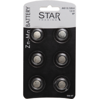 Star Trading LR44/AG13 Alkaline knappcellsbatteri 502432