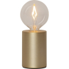 Lampfot E14 Tiny | 10cm | guld [Star Trading] 502080 - 3
