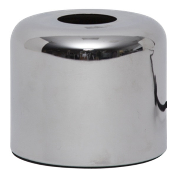 Lampfot E27 Glans 10cm | krom [Star Trading] 502098 - 1