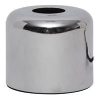 Lampfot E27 Glans 10cm | krom [Star Trading] 502098