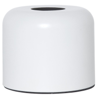 Lampfot E27 Glans 10cm | vit [Star Trading] 502099