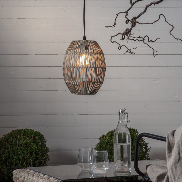 Lampskärm Linde | beige | 30cm [Star Trading] 501741 - 2