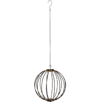 Ljusboll Mounty | Ø30cm | svart [Star Trading] 361406