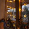 Ljusgardin Star Curtain | varmvit | 0,9m x 1,2m | 30 LED [Star Trading] 361562 - 2