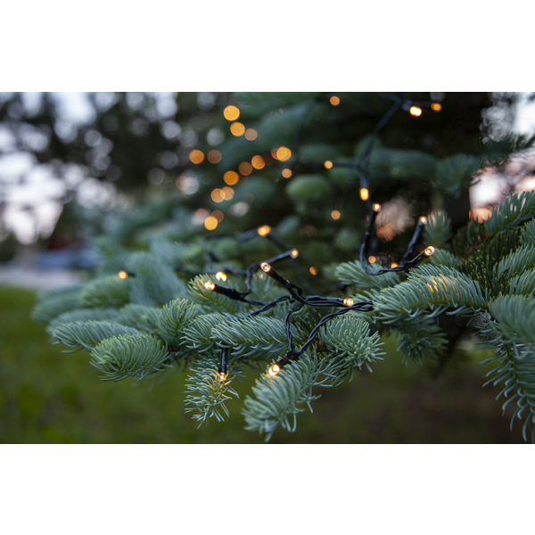 Ljusslinga Akku 160 LED varmvit | 11.2m [Star Trading] 500701 - 5