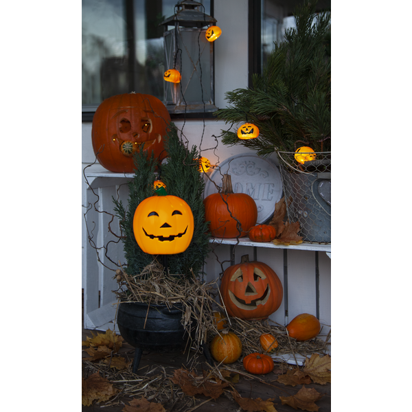 Ljusslinga Halloween | Pumpa | Orange [Star Trading] 501579 - 3