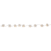 Ljusslinga Izy Snöflinga | 135cm | 10 lampor | transparent [Star Trading] 501766 - 1