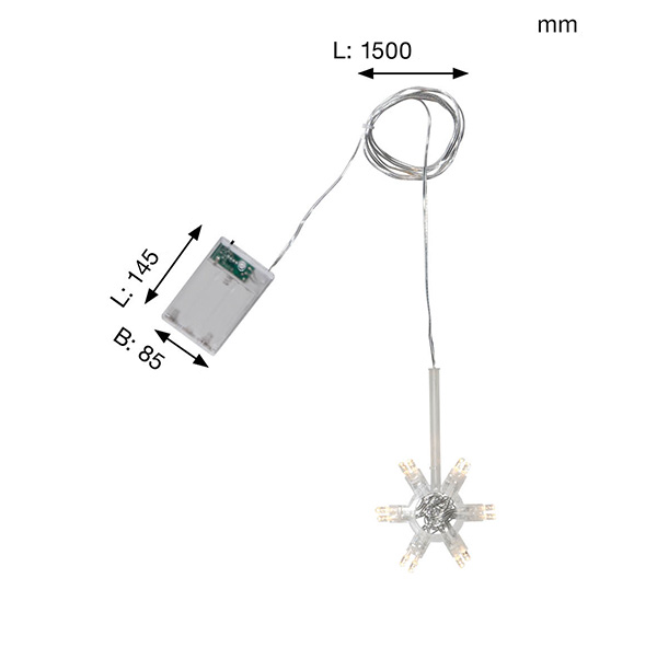 Ljusslinga Lighty | 150cm [Star Trading] 362072 - 6