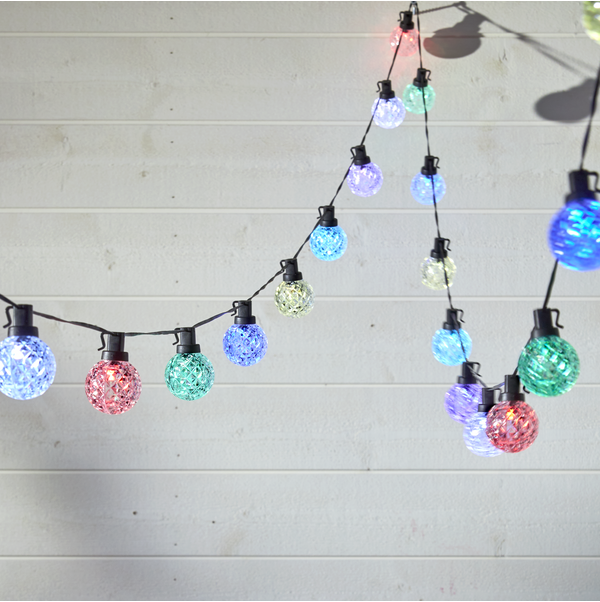 Ljusslinga Smart Party Light | 500cm | 25 lampor | transparent [Star Trading] 501757 - 2