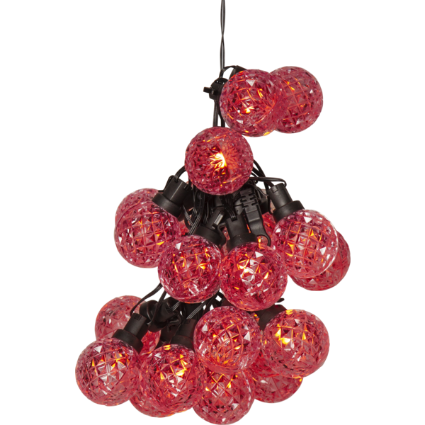 Ljusslinga Smart Party Light | 500cm | 25 lampor | transparent [Star Trading] 501757 - 4