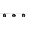 Ljusslinga Solcell Flame | 210cm | 8 lampor | svart [Star Trading] 501756 - 1