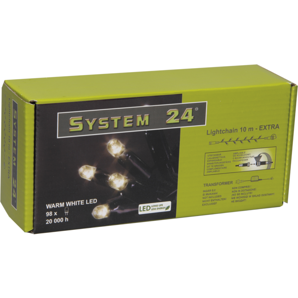 Ljusslinga System 24 extra slinga | 10m [Star Trading] 361270 - 5