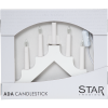 Ljusstake Ada | 7-arm | trä | vit  [Star Trading] 361277 - 4