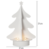 Ljusstake Afton | 4 ljus | vit [Star Trading] 501811 - 4