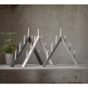 Ljusstake Arrow | 7-arm | trä | vit [Star Trading] 361278 - 3