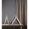 Ljusstake Arrow | 7-arm | trä | vit [Star Trading] 361278 - 4