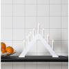 Ljusstake Jarve | 7-arm | trä | vit [Star Trading] 361282 - 2