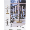 Ljusstake Kristina | 7-arm | mässing [Star Trading] 361283 - 4