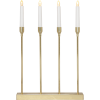 Ljusstake Lottie | 4 ljus | guld [Star Trading] 501810 - 1