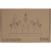 Ljusstake Luciakör | 5 ljus | vit [Star Trading] 361285 - 4