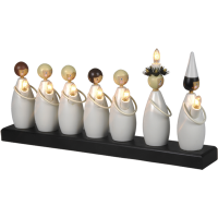 Ljusstake Luciakör | 7 ljus [Star Trading] 361287