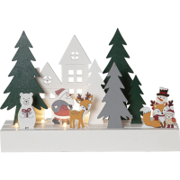 Ljusstake Puzzle | 7 ljus | multi [Star Trading] 501813