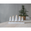 Ljusstake Skog | 5 ljus | vit [Star Trading] 501518 - 2