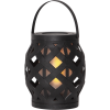 Lykta Flame Lantern 16cm | svart [Star Trading] 501735 - 1
