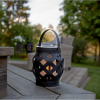 Lykta Flame Lantern 16cm | svart [Star Trading] 501735 - 2
