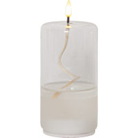Lykta Flamme Float Cylinder | 17,5cm | vit [Star Trading] 501543