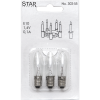 Reservlampa E10 | 1,4V 0,14W klar | 3st [Star Trading] 361425 - 3