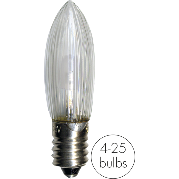 Reservlampa E10 LED | 10-55V 0,01-0,2W | 7st [Star Trading] 362021 - 2