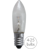 Reservlampa E10 LED | 10-55V 0,02-0,2W | varmvit | 3st [Star Trading] 362012 - 2