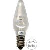 Reservlampa E10 LED | 10-55V 0,1-0,24W | klar | 3st [Star Trading] 362014 - 3