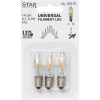 Reservlampa E10 LED | 14-55V 0,1-0,5W | 3st [Star Trading] 362010 - 4