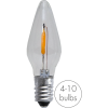 Reservlampa E10 LED | 23-55V 0,1-0,5W | 3st [Star Trading] 362013 - 3