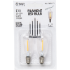 Reservlampa E10 LED | 23-55V 0,4W | 2st [Star Trading] 361997 - 5