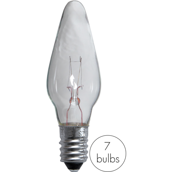 Reservlampa E10 dimbar | 34V 3W | varmvit | 3st [Star Trading] 361998 - 2