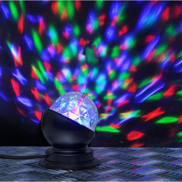 Roterande Discolampa LED [Star Trading]⭐ 361398 - 2