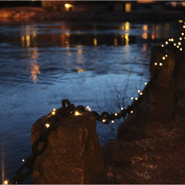 SYSTEM EXPO Ljusslinga 10m 100 lampor EXTRA SLINGA! [Star Trading] 361271 - 2