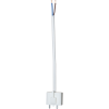 Sladdställ E14 15cm | DCL BASIC | vit [Star Trading] 361949 - 2