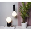 Sladdställ E27 3,5m | GLANS svart [Star Trading] 361960 - 4