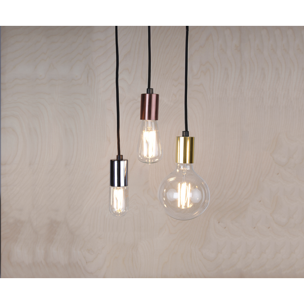 Sladdställ E27 3,5m | STIL mässing [Star Trading] 361969 - 5