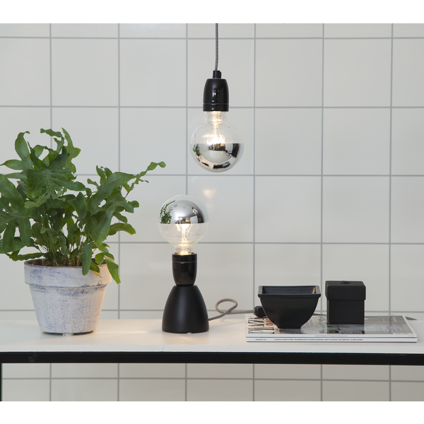 Sladdställ Glaze E27 | 5m | svart/vit [Star Trading] 361963 - 3