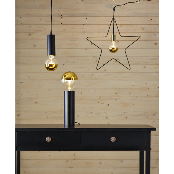 Sladdställ Tub E27 | 3.5m | svart [Star Trading] 361972 - 5